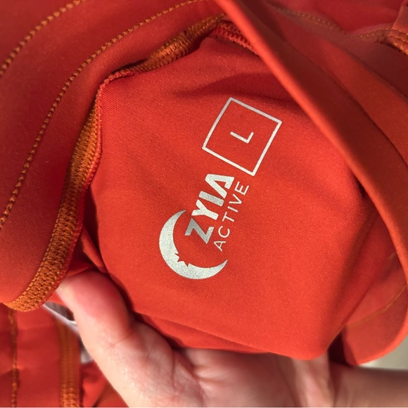 Rust Peak Zipper Joggers - Picture 4 of 4